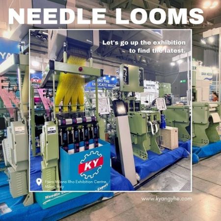 2023 ITMA Milan with KY needle loom expert